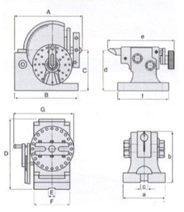 VERTEX 200 mm Universal Açılı Düz Tabla Divizör
